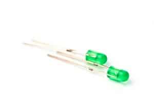 led diode isolated on white background- Image Led diod